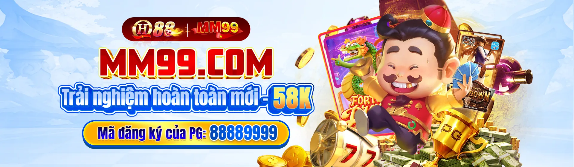 Banner khuyến mãi caxeng game 2024