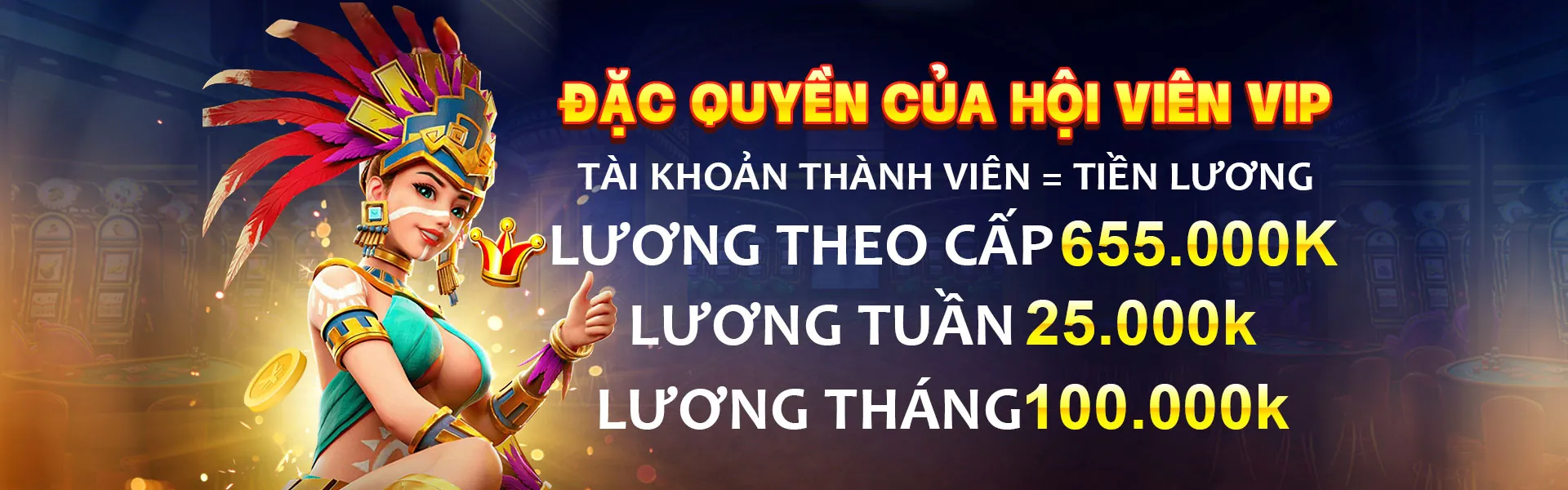 Chương trình VIP độc quyền của caxeng game