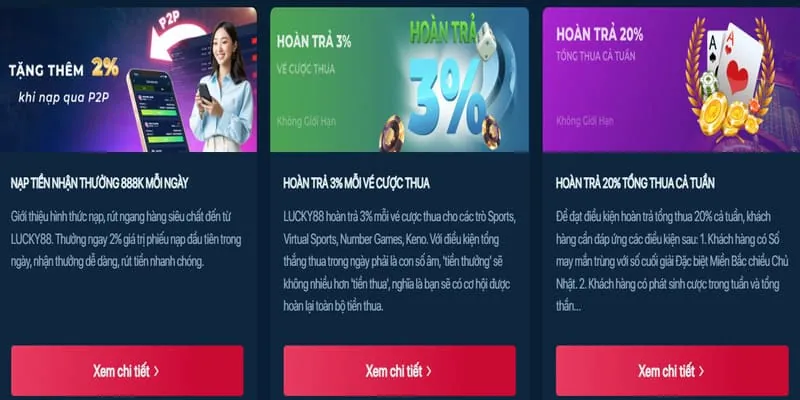 Ưu đãi VIP caxeng game